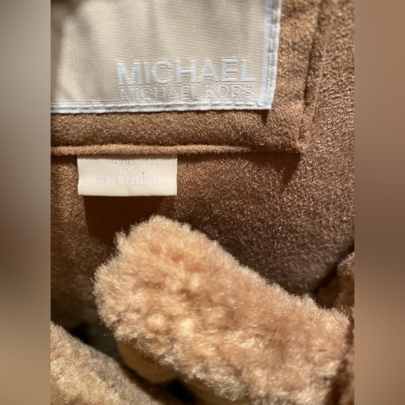 MICHEAL KORS shearling coat BRAND NEW size M - Picture 6 of 11